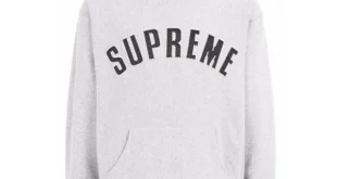 Supreme hoodie a staple of modern streetwear