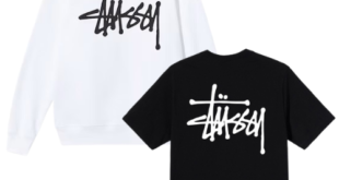 BASIC STUSSY HOODIE BASIC STUSSY TEE COMBO WHITE BLACK